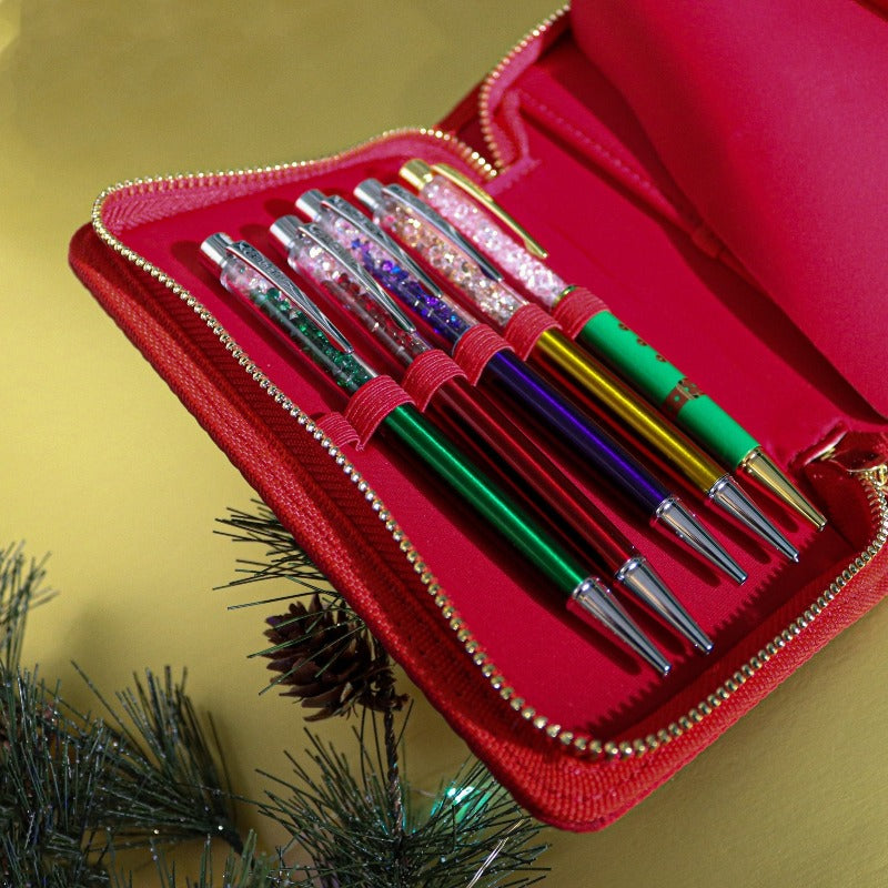 Little Scuba 12 Pen Case Radiant Red - PENGEMS -  Pen & Pencil Cases