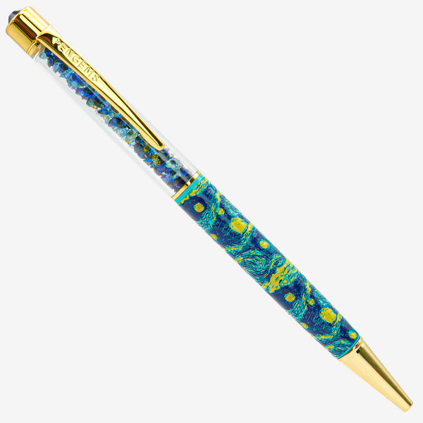 PENGEMS Starry Night Van Gogh Artist Collection Crystal Pen